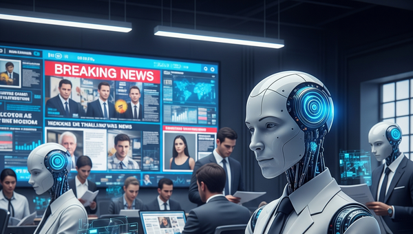 AI w redakcji: redaktor idealny czy koniec zawodu? Dziennikarstwo na rozdrożu cyfrowej rewolucji